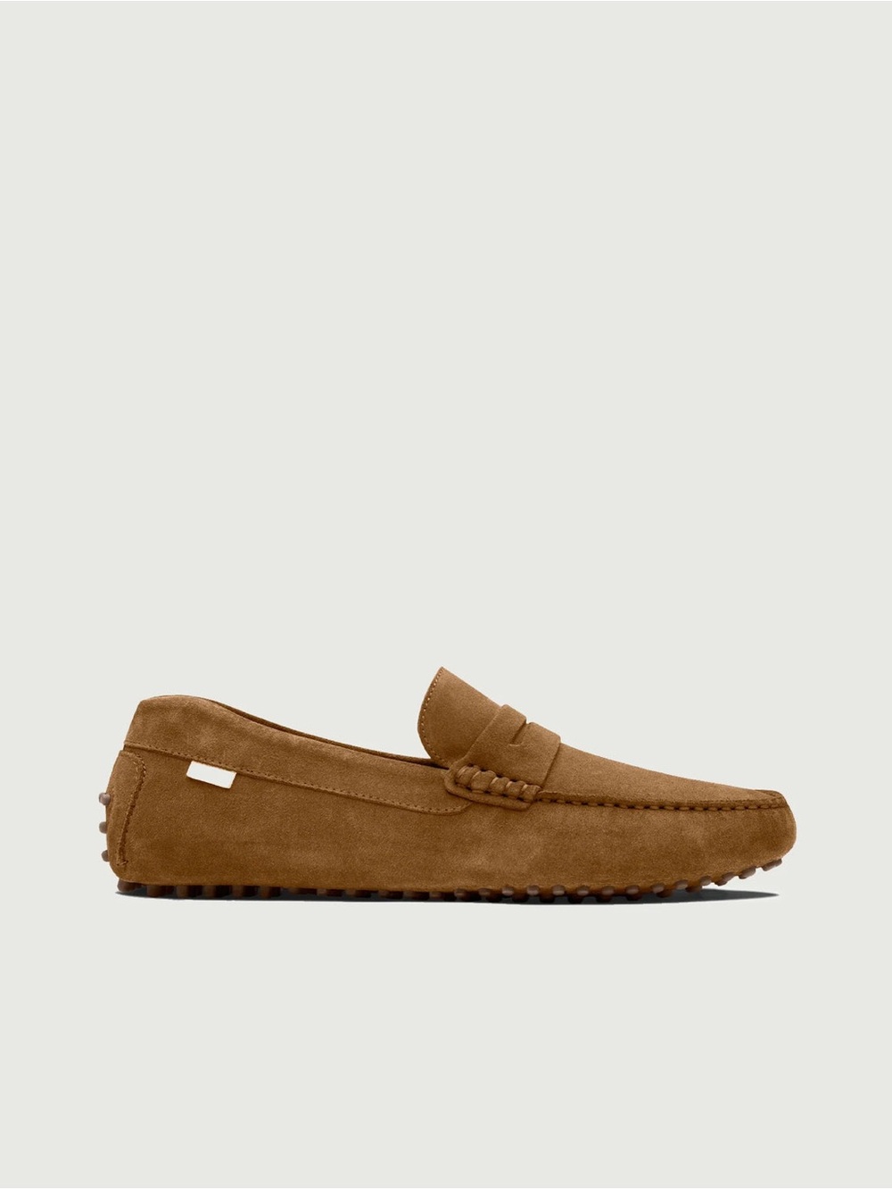 Oliver Cabell Women's Sueded Driver Loafer Chestnut